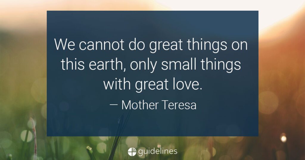 Mother Theresa Quote